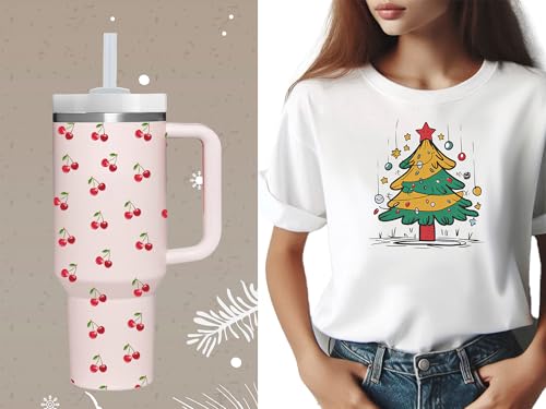 AMZUShome Cherry Gifts.40oz Cherry Tumbler with Handle.Cherries Lover Cup Gift.Birthday Christmas Cherries Tumblers Gift for Women Men. - style: Cherry