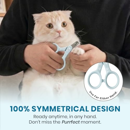 Necoichi Purrcision Stainless Steel Cat Nail Clipper, Made in Japan (Mint) - style: Mint