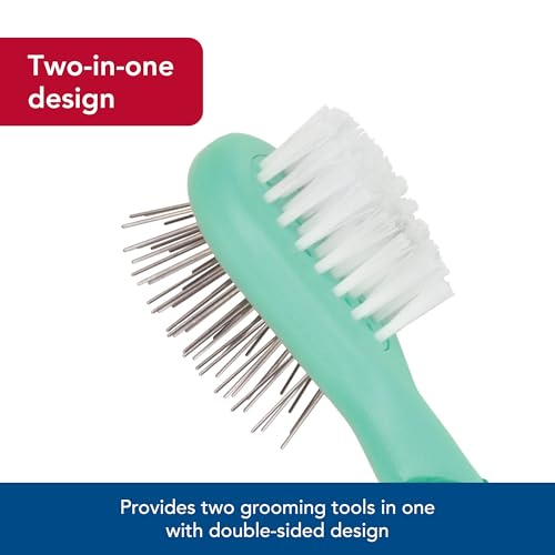 Coastal Pet Li'l Pals Dog Combo Brush - Dog Grooming Brush for Small Dogs - One Size