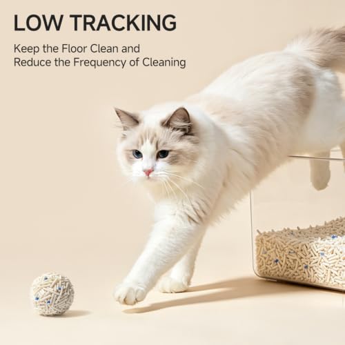 Tofu Cat Litter,Odor Control Clumping Dust-Free 16.5 lb (3-Pack) | Water Absorbent Flushable Low Tracking Multi-Cat Milk Scent - size: 5.5lb x 3bags, style: Tofu-Milk