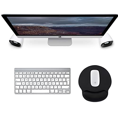 Mouse Pad with Wrist Rest, Comfortable Computer Mousepad with Gel Wrist Support Smooth Surface and Non-Slip PU Base for Pain Relief, Laptop, Office & Home (Black) - color: Black