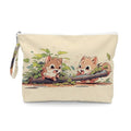ENGVZ Wet Dry Bag, Waterproof Travel Pouch, Large Zipper Bag For Swimsuits, Diapers, Toiletries, Makeup, Women And Girls Cute Squirrel Friends - color: Cute Squirrel