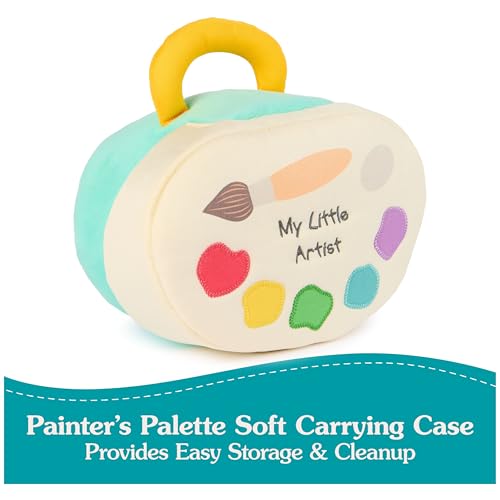 GUND Baby My Little Artist 5-Piece Sensory Plush Toy Playset for Babies | Inspires Imaginative Play and Early Sensory Discovery, Interactive Play Boosts Motor Skills and Auditory/Tactile Development - style: Artist Playset