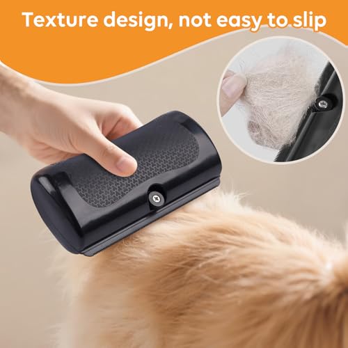 Deshedding Brush, Deshedding Dog Brush for Cats, Dogs, Rabbits, Horses, Ergonomic Pets that Relieves Pet Itchiness, Effectively Removes Undercoat & Loose Hair