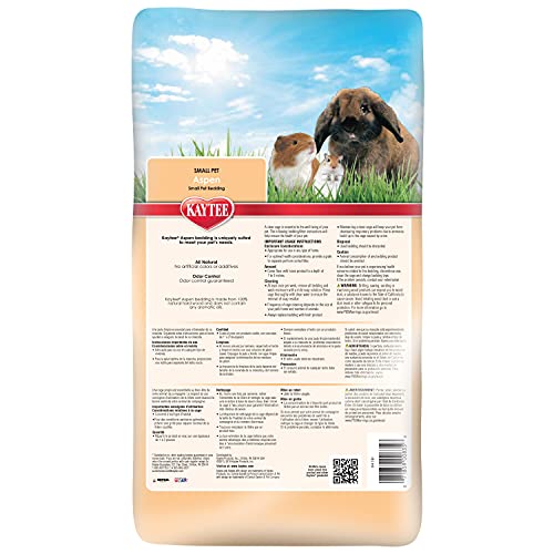 Kaytee Aspen Small Animal Pet Bedding for Pet Guinea Pigs, Rabbits, Hamsters, Gerbils, and Chinchillas, 19.7 Liters (Pack of 2) - size: 19.7 Liter (Pack of 2)