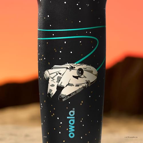 Owala Star Wars FreeSip Sway Water Bottle 30 oz Millennium Falcon - color: Millennium Falcon