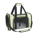 Soft Sided Carrier for Small Medium Cats Dogs,TSA Airline Approved Collapsible Travel Pet Carrier Medium Green - color: Green, size: Medium