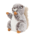 DODODOLA Dog Toys Plush Squirrel Stuffed Animals Chew Toy Soft Squeaky Gift for Small Medium Big Large Dogs Pet - color: Brown Squirrel