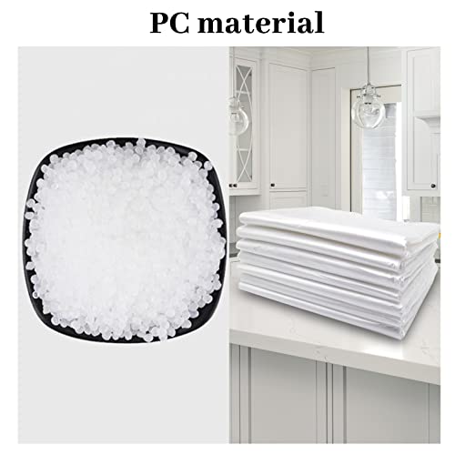 kathson 100 pcs Rabbit Cage Liners Disposable Large Plastic Mat Films for Bunny Guinea Pigs Chinchillas Rats Hamsters Hedgehogs and Other Small Animals 37"×27"