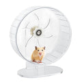 Silent Hamster Exercise Wheel - Hamster Toys Cages Accessories 9.45 Inch Running Spinner with Adjustable Stand Quite Runner for Small Animal Pet Gerbil Dwarf Syrian Hedgehog Rat Mouse Mice - size: 9.45 inch with acrylic stand
