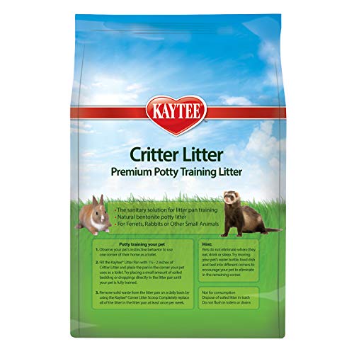 Kaytee Premium Potty Training Critter Litter for Pet Ferrets, Rabbits & Other Small Animals, 8 lb - size: 8 lb