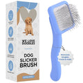 Slicker Brush for Dogs, Pet Grooming Brushes for Doodles & Poodles, Small | Best Brush For Long Haired Dogs, Dematting Comb & Deshedding Tools For Goldendoodle Coats, Puppy Matting Grooming Supplies - size: Extra Small Slicker Brush