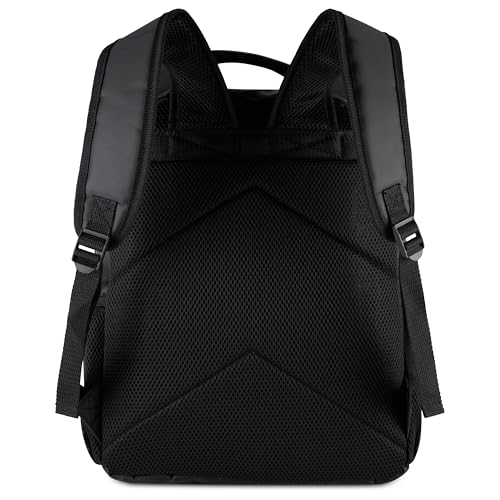 AI ACCESSORY INNOVATIONS How to Train Your Dragon Toothless Backpack, Black 16 Inch School Bag with 3D Face Applique, Green Eyes, Lightning Bolt Keychain, for Boys and Girls - style: Toothless
