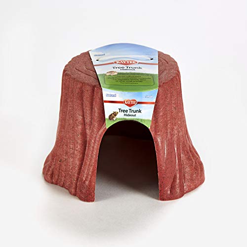 Kaytee Natural Tree Trunk Hideout, Small - size: 5.5"L x 5.0"W x 3.8"H