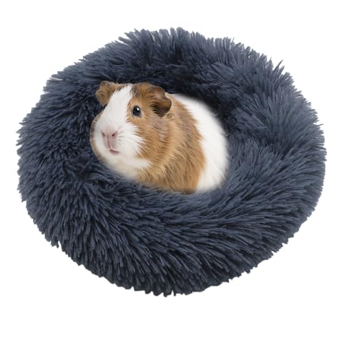 Guinea Pig Beds Hamster Beds Small Pet Cage Accessories Burrowing Pet Bed Thickened and Warm Winter Guinea Pig Beds for Hedgehog, Chinchilla and Small Animals (Gray)