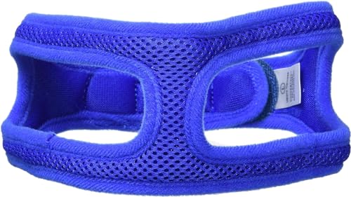 Velpro Mesh Pet Shoulder Harness Collar, 15"-16", Blue - color: Blue, size: Medium - 15"-16" Chest