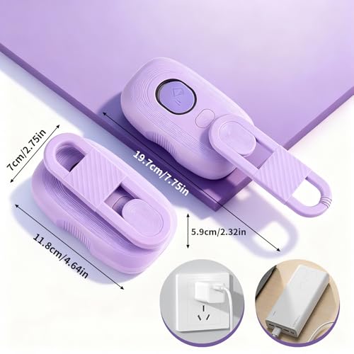 Cat Steam Brush for Shedding, 4 in 1 Rechargeable Steam Brush for Cats and Dogs, Anti-Static, Massage, Cleaning, Shedding & Combing All in One! (Purple) - color: Purple