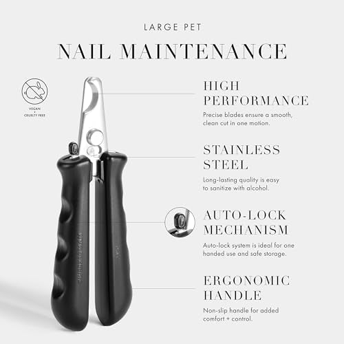 Tweezerman Large Nail Clippers for Pets - Manual Professional Nail Trimmer - size: Large