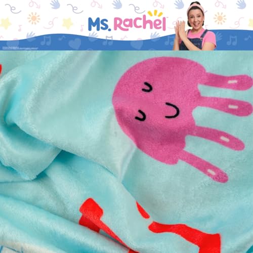 Ms. Rachel Educational Adventures Bedding Super Soft Cozy Throw Blanket, 62 in x 90 in, (Officially Licensed Product) by Franco Kids - color: Ms. Rachel - Colorful Abc, size: 62 in x 90 in