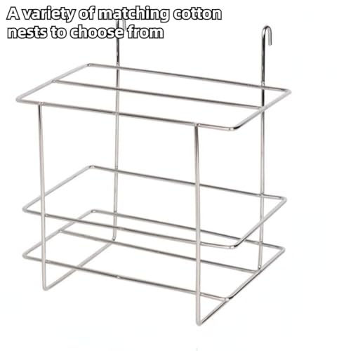 Rat Hammock for Cage Chew Proof Rat Toys Warm Bed, Small Animal Hanging Stainless Steel Basket Ferret Cage Accessories and Habitats Removable Nest Mat for Hamster, Sugar Glider, Hedgehog (Pink) - color: Pink
