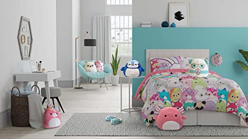 Franco Squishmallows Bedding Super Soft Comforter and Sheet Set with Sham, 5 Piece Twin Size - color: Squishmallows, size: 5 Piece Twin Size