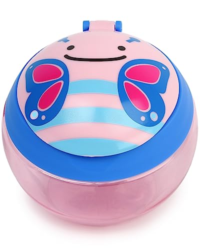 Skip Hop Baby Snack Container, Mealtime Snack Cup, Butterfly - color: Butterfly, size: 1 Count (Pack of 1)