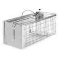 Live Animal Cage Trap, Heavy Duty Humane Cage Trap for Squirrels, Chipmunks, Rabbits, and Small Rodents, Safely Catch & Release - 1 Trap