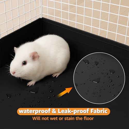 PJYuCien C&C Cage Bottom 24"x60", Easy to Install | Use as Top, Use as Bottom and Top Set, Protect Floor, Saves Time and Effort,for Guinea Pig and Other Small Animals - size: 24" X 60"