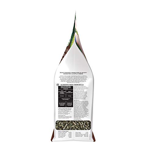 Oxbow Animal Health Garden Select Chinchilla Food, Garden-Inspired Recipe for Chinchillas of All Ages, Vitamin & Mineral Rich Pet Food Pellets, Non-GMO, Made in USA Hay, 3 Pound Bag