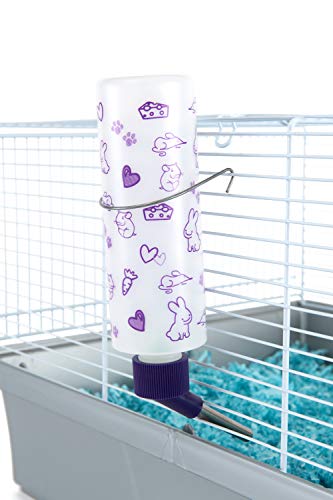 Lixit Weather Resistant Water Bottles for Rabbits, Ferrets, Guinea Pigs, Rats, Mice and Other Small Animals. (8 Ounce Pack of 3)