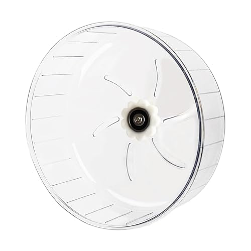 Super-Silent Hamster Exercise Wheel - Hamster Toys Cages Accessories 6.3 Inch Running Spinner Quite Runner for Small Animal Pet Gerbil Dwarf Hedgehog Rat Mouse Mice - size: 6.3 inch with no stand