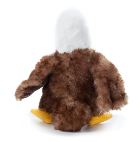 The Petting Zoo Bald Eagle Stuffed Animal Plushie, Gifts for Kids, Wild Onez Babiez Zoo Animals, Eagle Plush Toy 6 inches - color: Bald Eagle