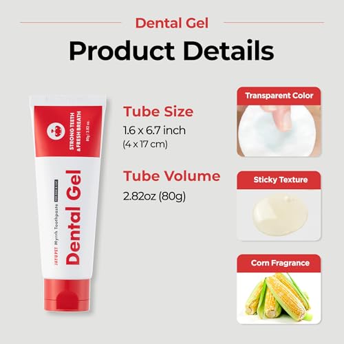 JAYU PET Dental Gel Dog Cat Toothpaste, 2.8 Ounce | Removing Plaque and Tartar, Teeth Cleaning & Breath Freshener, Puppy Kitten Dental Care - color: Toothpaste, size: 1 Count (Pack of 1)