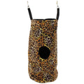 Tree Trunk Pouch (Giraffe) - Hammocks and Bedding for Sugar Glider, Squirrel, Marmoset, Hamster, Rodent, Rat, Reptile, Small Pet