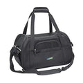 JESPET Soft-Sided Kennel Pet Carrier for Small Dogs, Cats, Puppy, Airline Approved Cat Carriers Dog Carrier Collapsible, Travel Handbag & Car Seat - color: Black, size: 17.0"L x 9.0"W x 11.5"H