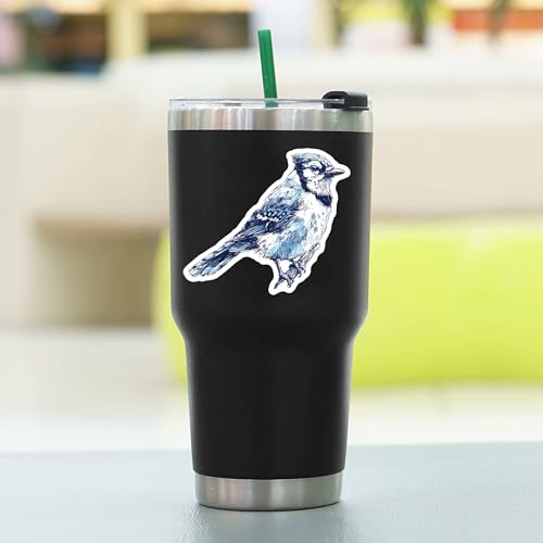 100 PCS Bird Stickers Pack – Waterproof Bird Decals for Water Bottles, Laptops, Phones, Notebook, Cars – Cool Vibrant Graphics for Bird Enthusiast - color: Bird