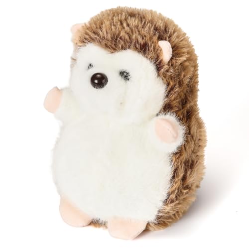 Cute Hedgehog Stuffed Animal Plushie Soft Plush Gift for Kids 6” | Palm-Sized Hedgehog Plush Toy, Desk Decor, Birthday Christmas Valentine’s Day Gift for Girls Boys Girlfriend Boyfriend - color: Hedgehog