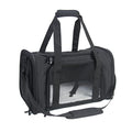 Soft Sided Carrier for Small Medium Cats Dogs,TSA Airline Approved Collapsible Travel Pet Carrier Medium Black - color: Black, size: Medium