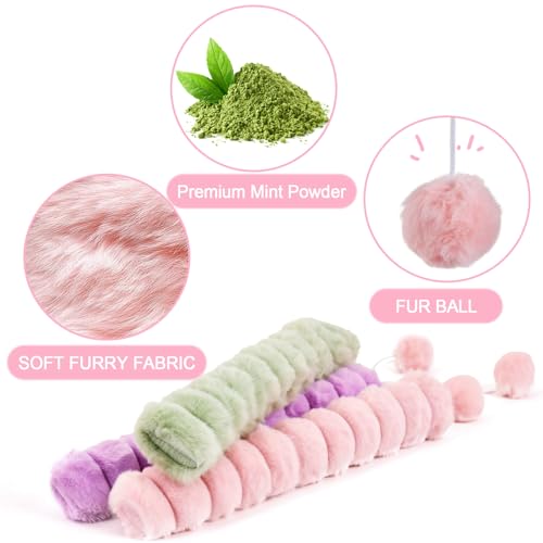 Cat Kicker Toy 3 PCS, Quiet Cat Catnip Toys for Indoor Cats | Interactive Cat Toy Pillows Long Cat nip Toys for Kitten 14.6in/37cm - style: Quiet 3pcs