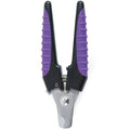Master Grooming Tools Ergonomic Pro Nail Clippers — Stainless Steel Clippers for Trimming Pet Nails - Purple, Large, 6¼" - size: Large