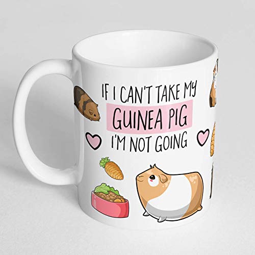 Guinea Pig Coffee Mug Microwave and Dishwasher Safe Ceramic Sublimation Cup