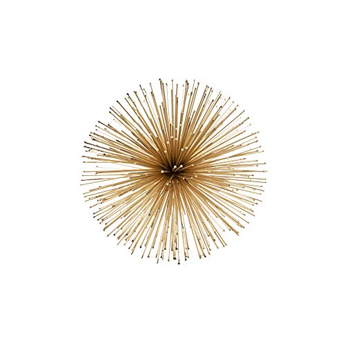 Modern Day Accents 5051 Pilluelo Urchin Med Sphere - color: Gold, size: Medium