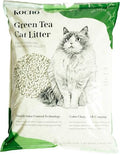 KOCHO Color-Changing Green Tea Cat Litter Pellets with Real Japanese Green Tea, Lightweight, Fast Clumping, Low Dust, Odor Control (8)
