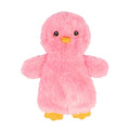 Best Pet Supplies Interactive Squeaky Dog Toy - Baby Chicken, Pink | Stuffing Free Body, Soft, Squeaks & Crinkles, No Mess, Perfect for Moderate Chewers, Toss and Fetch Play - color: Crinkle Chicken (Pink), size: Large