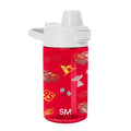 Simple Modern Disney Kids Tritan Plastic Summit Water Bottle | 12 oz BPA-Free Cup with Covered Leak Proof Straw Lid for Boys, Toddlers | Cars Lightning Speed - color: Disney: Cars Lightning Speed, style: Covered Lid | 12oz