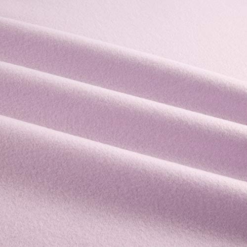 Polar Fleece Solid Lavender, Fabric by the Yard - color: Lavender