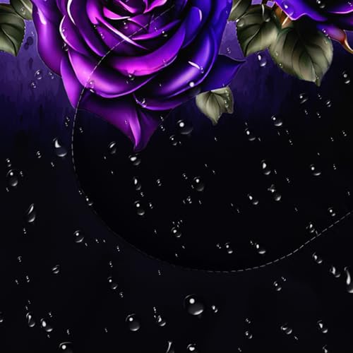 HOSIMA Dear Hunting Pattern Cold Weather Sleeping Bags for Kids Adults. | Black Light Weight Waterproof Sleeping Bags for Outdoors Hiking - color: Purple-black
