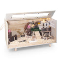 Pine Small Animals Houses&Habitats Chewproof, 32" Pine Guinea Pig Cage Hamster Cage for Small Animals (32" Medium, Short-Legged Stick) - size: 32.0"L x 15.8"W x 15.8"H