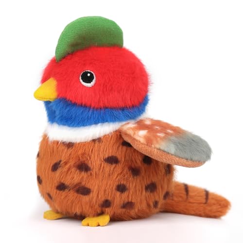 Bird Stuffed Animal Realistic Cute Bird Plush Backpack Pendant Simulation Toy Plush Suitable Christmas Birthday Valentine's Day Gift for Kids - color: Passer Montanus