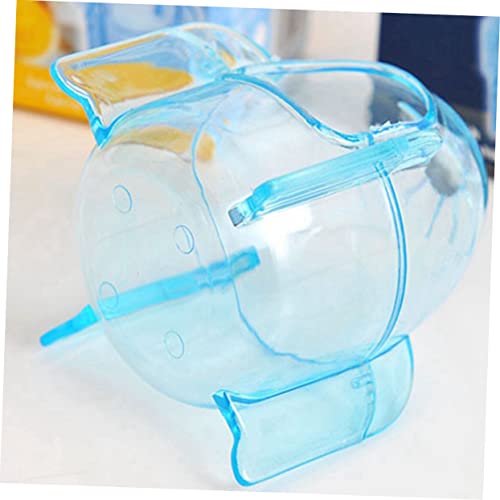 BESPORTBLE 2pcs Sturdy Easy- Pet Hamster Bathtub Small Animal Grooming Quality Plastic Fashionable Design Random Color